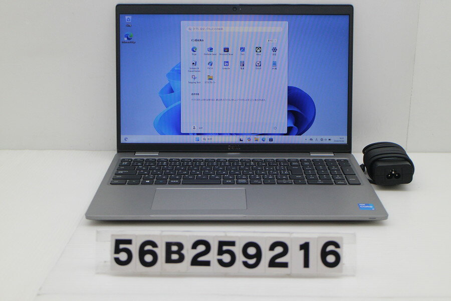 Rakuten - DELL Latitude 5520 Core i5 1135G7 2.4GHz/16GB/512GB(SSD)/15.6W/FWXGA(1366x768)/Win11【中古】【20260602】