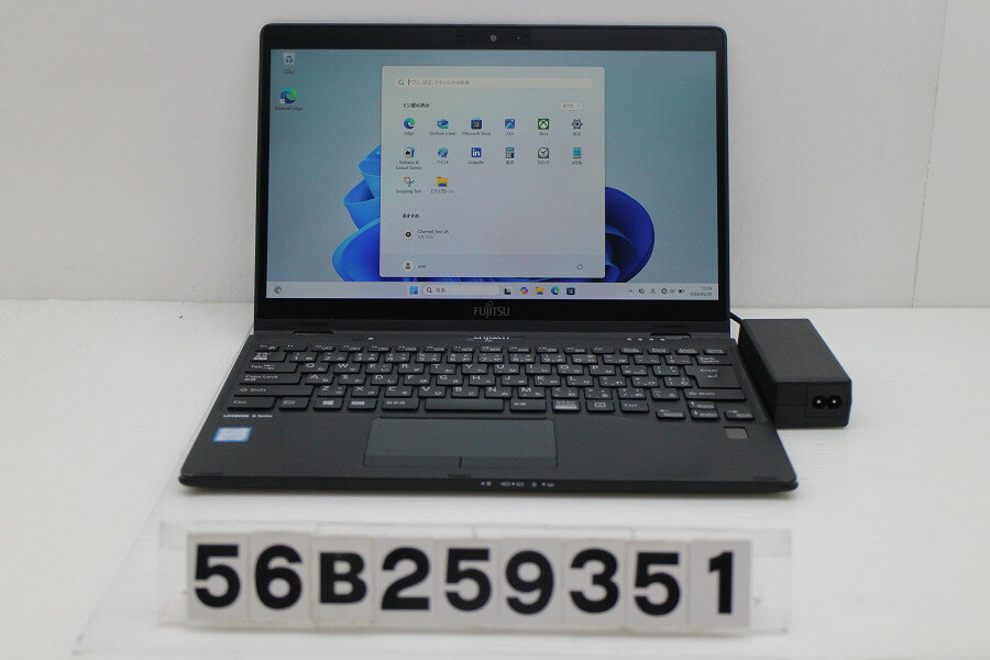 13 inches - 富士通 LIFEBOOK U939X/B Core i5 8365U 1.6GHz/8GB/256GB(SSD)/13.3W/FHD(1920x1080) タッチパネル/Win11【中古】【20260526】