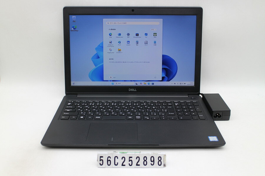 12 inches - DELL Latitude 3500 Core i5 8265U 1.6GHz/8GB/128GB(SSD)/15.6W/FWXGA(1366x768)/Win11【中古】【20260526】