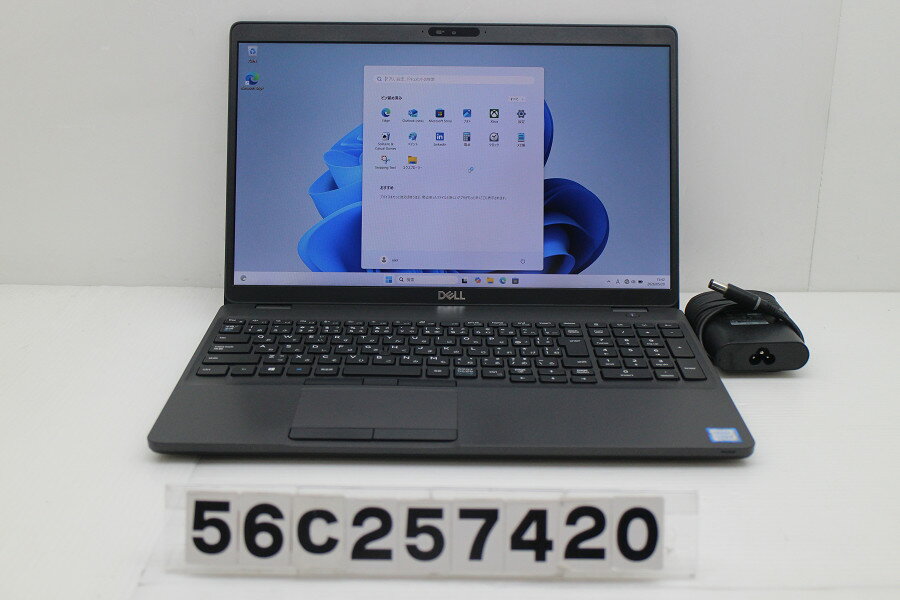 12 inches - DELL Latitude 5500 Core i5 8265U 1.6GHz/8GB/256GB(SSD)/15.6W/FHD(1920x1080)/Win11【中古】【20260526】