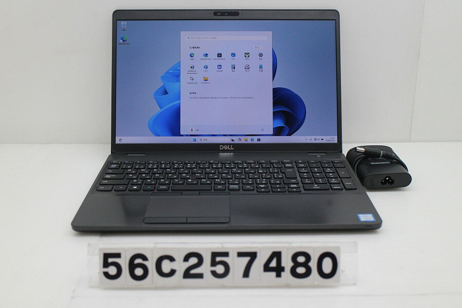 商品情報 No.56C257480メーカーDELL商品名 型番・型名Latitude 5500仕様■基本スペック　・CPU：Corei5 8265U 1.6GHz(4コア8スレッド)　・メモリ：8192MB(8GB×1枚(空きスロット×1))　・HDD：256GB(SSD)　・VGA：オンボード　・DRIVE：なし　・モニター：15.6インチワイドFHD(1920x1080)　・その他機能：無線LAN Bluetooth USB3.0 HDMI Webカメラ USB(Type-C) microSDスロット バックライト&テンキー付キーボード　・リカバリ：11 Pro 64bitリカバリ済(OS導入済)状態・動作状況■動作：中古動作品 ※液晶パネル面：確認した限り目立つ傷なし ※液晶表示：確認した限り目立つ表示不良なし ※バッテリ状態：充電駆動可能 ※バッテリは保証対象外となります。外観■汚れ　・外装汚れ若干有り。■シール痕　・若干あり。■傷　・外装に使用に差し支えない擦り傷がございます。■その他　・中古品のため使用に差し支えない傷、汚れがある場合がございます。　・本体内外装は清掃しておりますが、多少の汚れが残っている可能性がございます。　・天板擦り傷 摩耗 パームレスト摩耗 擦り傷 テカリ タッチパッド摩耗 キーボード枠内摩耗 電源ボタン塗装剥げ 底面擦り傷あり　・キーボード特記事項：摩耗あり附属品■付属品(下記に記載の物以外は付属いたしません。また、写真に掲載の無い物は付属いたしません)　・ACアダプター対応情報-備考　・11 Pro 64bitリカバリ済(OS導入済)※リカバリ完了しておりますので、お届け後すぐにご利用頂けます。ご注意　・掲載中の商品について、一部の在庫は各地方のPCコンフル店頭でも展示、販売しています。　・搭載されたSSDやバッテリー等に関して、お問い合わせによる追加の状態確認(健康状態や残量等)は誠に申し訳ありませんが対応いたしておりません。　・店頭で展示している関係上、ごく稀に展示中の破損や付属品の欠損等が発生する場合がございます。その際には、当店よりお客さまにご連絡させていただきます。　・その場合、代替品をご提案させていただきます。ご提案商品がご注文者様の要件に添いません場合はキャンセル対応させて頂きます。　・PCコンフルの在庫に関しましては、同時発送およびサイズによりますが同梱発送を対応させて頂けます。但し在庫が複数拠点の場合、対応がかないません。