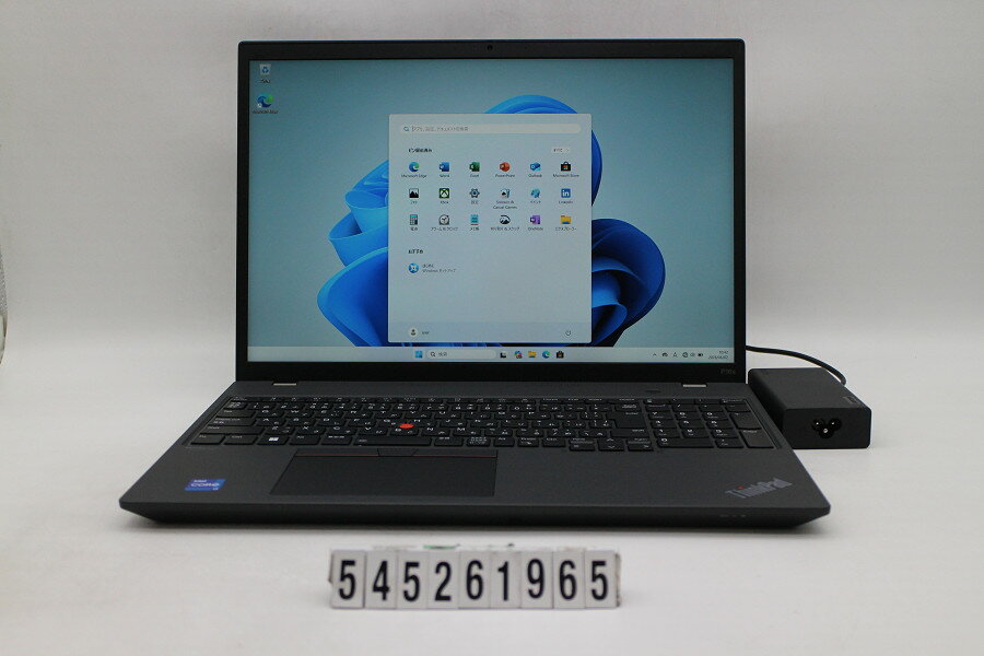 Lenovo ThinkPad P16s Gen1 Core i7 1260P 2.1GHz/16GB/512GB(SSD)/16W/WUXGA(1920x1200)/Win11/NVIDIA T550 Laptop GPU【中古】【20260604】