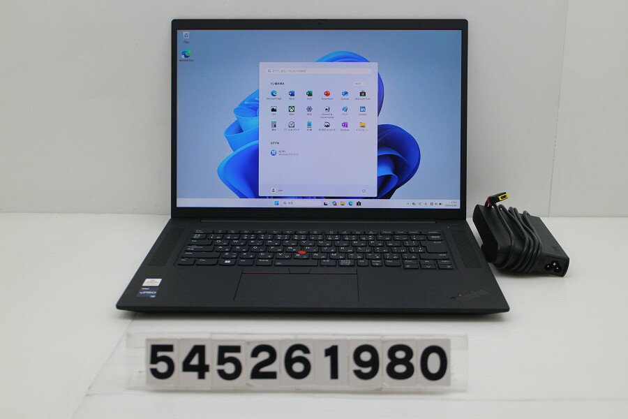 Rakuten - Lenovo ThinkPad P1 Gen5 Core i7 12800H 2.4GHz/16GB/1TB/WUXGA(1920x1200)/Win11/NVIDIA GeForce RTX3070 Ti Laptop GPU【中古】【20260604】