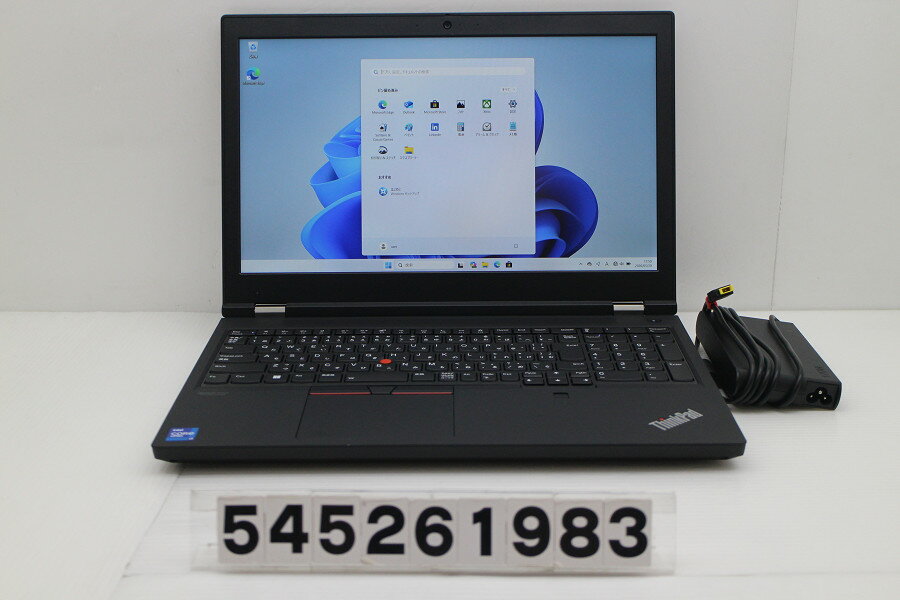 Rakuten - Lenovo ThinkPad P15 Gen2 Core i7 11850H 2.5GHz/32GB/1TB(SSD)/15.6W/FHD(1920x1080)/Win11/NVIDIA RTX A2000 Laptop GPU【中古】【20260604】