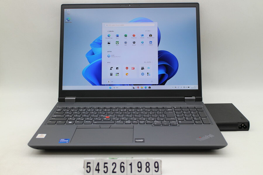 Rakuten - Lenovo ThinkPad P16 Gen1 Core i7 12800HX 2GHz/32GB/1TB/WUXGA(1920x1200)/Win11/NVIDIA RTX A2000 8GB Laptop GPU【中古】【20260604】