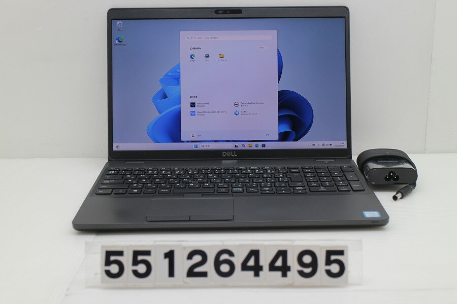 ASUS - DELL Latitude 5500 Core i5 8265U 1.6GHz/8GB/256GB(SSD)/15.6W/FHD(1920x1080)/Win11【中古】【20260604】