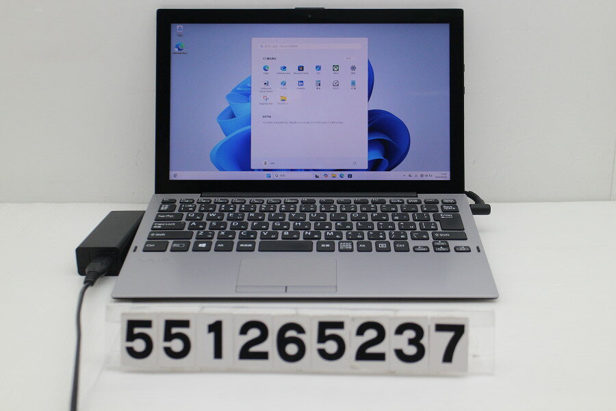 樂天商城 - VAIO VJPA11C12N Core i5 8200Y 1.3GHz/8GB/256GB(SSD)/12.5W/FHD(1920x1080) タッチパネル/Win11【中古】【20260610】