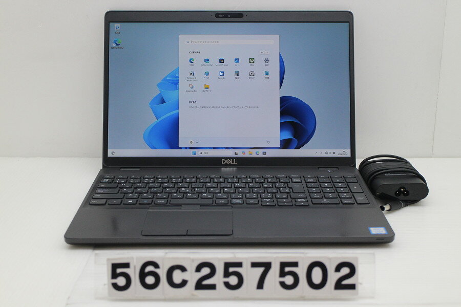 Rakuten - DELL Latitude 5500 Core i5 8265U 1.6GHz/8GB/256GB(SSD)/15.6W/FHD(1920x1080)/Win11【中古】【20260604】