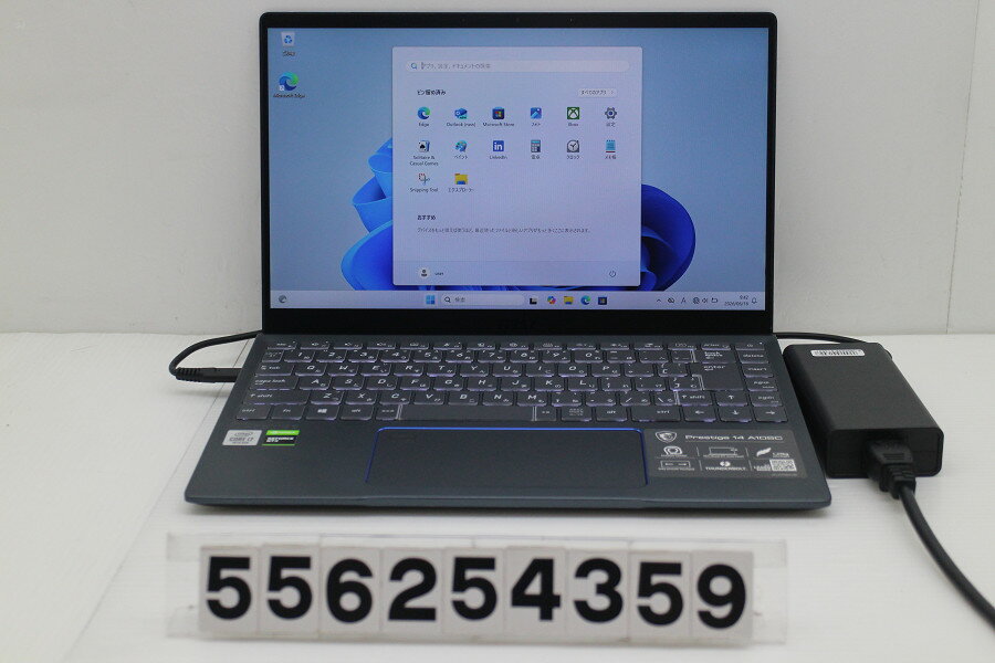 樂天商城 - MSI Prestige 14 A10SC-282JP Core i7 10710U 1.1GHz/16GB/512GB/FHD/Win11/NVIDIA GeForce GTX 1650 with Max-Q Design【中古】【20260618】