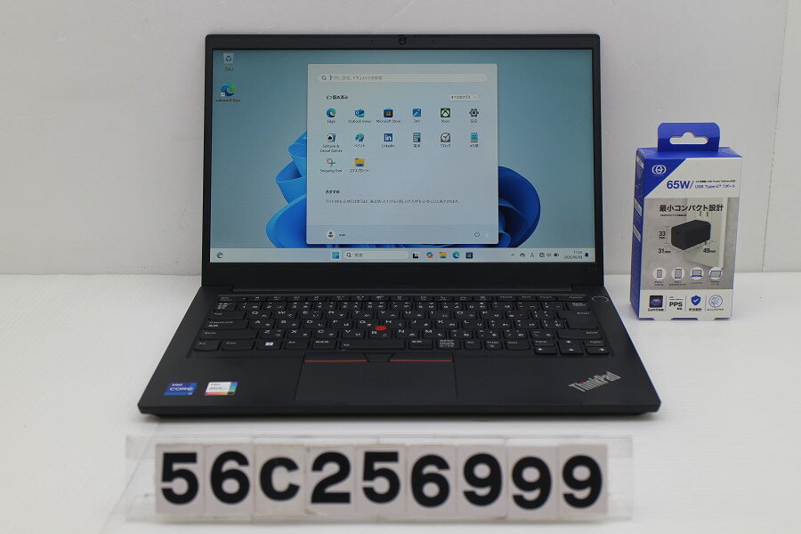 樂天商城 - Lenovo ThinkPad E14 Gen4 Core i7 1255U 1.7GHz/16GB/256GB(SSD)/14W/FHD(1920x1080)/Win11【中古】【20260612】