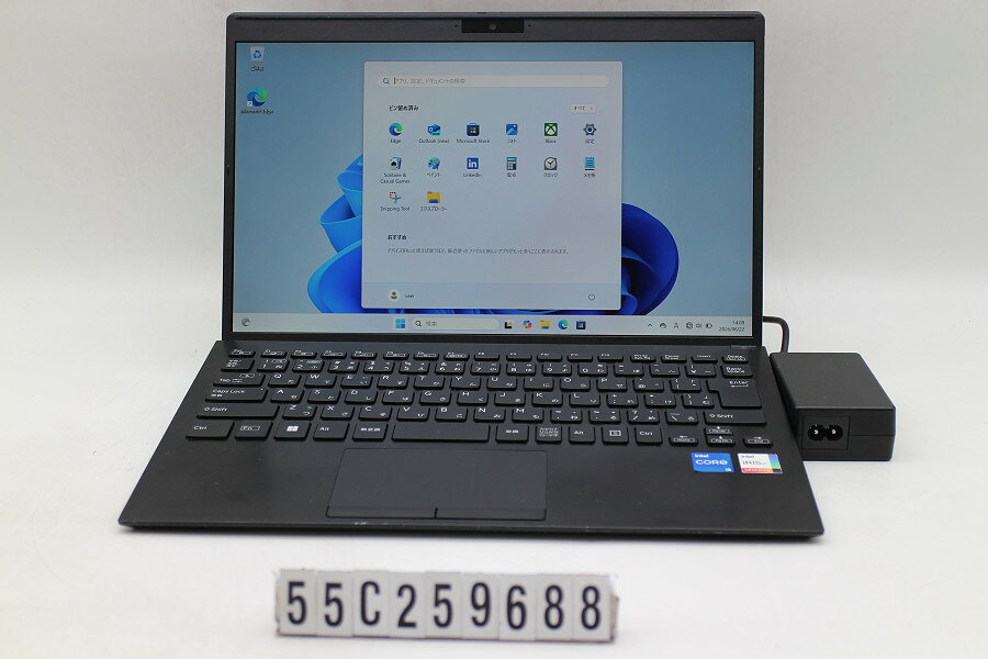 商品情報 No.55C259688メーカーVAIO商品名 型番・型名PC8839C11N仕様■基本スペック　・CPU：Corei5 1235U 1.3GHz(10コア12スレッド)　・メモリ：8192MB(変更不可)　・HDD：256GB(SSD)　・VGA：オンボード　・DRIVE：なし　・モニター：13.3インチワイドFHD(1920x1080)　・その他機能：無線LAN Bluetooth USB3.0 HDMI Webカメラ 顔認証 USB(Type-C)　・リカバリ：11 Pro 64bitリカバリ済(OS導入済)状態・動作状況■動作：中古動作品 ※液晶パネル面：確認した限りキーボード痕あり ※液晶表示：確認した限り目立つ表示不良なし ※バッテリ状態：充電駆動可能 ※バッテリは保証対象外となります。外観■汚れ　・外装汚れ若干有り。■シール痕　・若干あり。■傷　・外装に使用に差し支えない擦り傷がございます。■その他　・中古品のため使用に差し支えない傷、汚れがある場合がございます。　・本体内外装は清掃しておりますが、多少の汚れが残っている可能性がございます。　・全体摩耗 擦り傷 パームレスト摩耗 傷あり　・キーボード特記事項：摩耗あり附属品■付属品(下記に記載の物以外は付属いたしません。また、写真に掲載の無い物は付属いたしません)　・ACアダプター対応情報-備考　・11 Pro 64bitリカバリ済(OS導入済)※リカバリ完了しておりますので、お届け後すぐにご利用頂けます。ご注意　・掲載中の商品について、一部の在庫は各地方のPCコンフル店頭でも展示、販売しています。　・搭載されたSSDやバッテリー等に関して、お問い合わせによる追加の状態確認(健康状態や残量等)は誠に申し訳ありませんが対応いたしておりません。　・店頭で展示している関係上、ごく稀に展示中の破損や付属品の欠損等が発生する場合がございます。その際には、当店よりお客さまにご連絡させていただきます。　・その場合、代替品をご提案させていただきます。ご提案商品がご注文者様の要件に添いません場合はキャンセル対応させて頂きます。　・PCコンフルの在庫に関しましては、同時発送およびサイズによりますが同梱発送を対応させて頂けます。但し在庫が複数拠点の場合、対応がかないません。