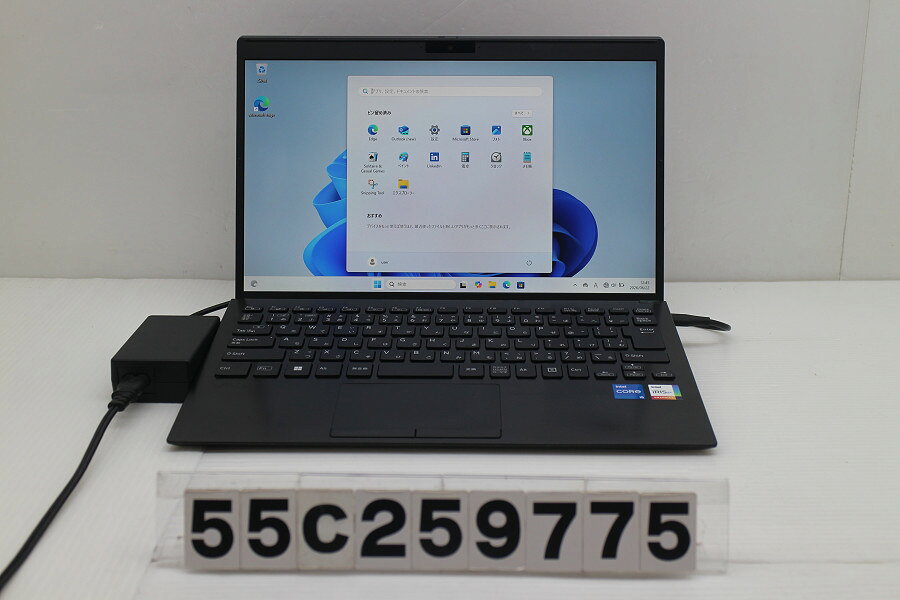 商品情報 No.55C259775メーカーVAIO商品名 型番・型名PC8839C11N仕様■基本スペック　・CPU：Corei5 1235U 1.3GHz(10コア12スレッド)　・メモリ：8192MB(変更不可)　・HDD：256GB(SSD)　・VGA：オンボード　・DRIVE：なし　・モニター：13.3インチワイドFHD(1920x1080)　・その他機能：無線LAN Bluetooth USB3.0 HDMI Webカメラ 顔認証 USB(Type-C)　・リカバリ：11 Pro 64bitリカバリ済(OS導入済)状態・動作状況■動作：中古動作品 ※液晶パネル面：確認した限り傷 キーボード痕あり ※液晶表示：確認した限り目立つ表示不良なし ※バッテリ状態：充電駆動可能 ※バッテリは保証対象外となります。外観■汚れ　・外装汚れ若干有り。■シール痕　・若干あり。■傷　・外装に使用に差し支えない擦り傷がございます。■その他　・中古品のため使用に差し支えない傷、汚れがある場合がございます。　・本体内外装は清掃しておりますが、多少の汚れが残っている可能性がございます。　・全体摩耗 擦り傷 タッチパッド摩耗あり　・キーボード特記事項：摩耗あり附属品■付属品(下記に記載の物以外は付属いたしません。また、写真に掲載の無い物は付属いたしません)　・ACアダプター対応情報-備考　・11 Pro 64bitリカバリ済(OS導入済)※リカバリ完了しておりますので、お届け後すぐにご利用頂けます。ご注意　・掲載中の商品について、一部の在庫は各地方のPCコンフル店頭でも展示、販売しています。　・搭載されたSSDやバッテリー等に関して、お問い合わせによる追加の状態確認(健康状態や残量等)は誠に申し訳ありませんが対応いたしておりません。　・店頭で展示している関係上、ごく稀に展示中の破損や付属品の欠損等が発生する場合がございます。その際には、当店よりお客さまにご連絡させていただきます。　・その場合、代替品をご提案させていただきます。ご提案商品がご注文者様の要件に添いません場合はキャンセル対応させて頂きます。　・PCコンフルの在庫に関しましては、同時発送およびサイズによりますが同梱発送を対応させて頂けます。但し在庫が複数拠点の場合、対応がかないません。