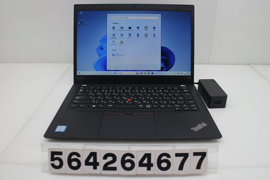 Lenovo ThinkPad X390 Core i3 8145U 2.1GHz/4GB/256GB(SSD)/13.3W/FWXGA(1366x768)/Win11【中古】【20260716】