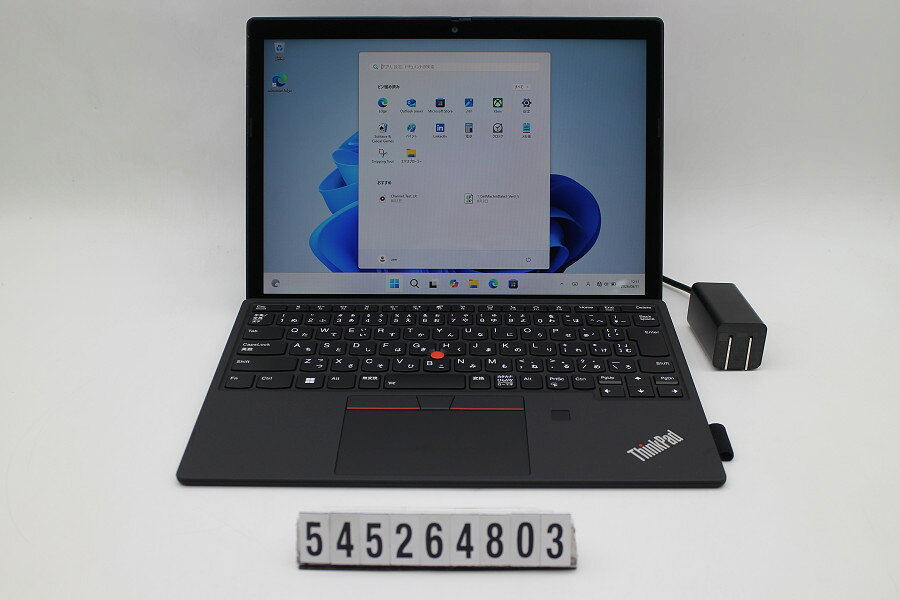 商品情報 No.545264803メーカーLenovo商品名 型番・型名ThinkPad X12 Detachable Gen1※20UVS2XQ00仕様■基本スペック　・CPU：Corei5 1130G7 1.1GHz(4コア8スレッド)　・メモリ：16384MB(変更不可)　・HDD：256GB(SSD)　・VGA：オンボード　・DRIVE：なし　・モニター：12.3インチワイドFHD(1920x1280) タッチパネルグレア液晶　・その他機能：無線LAN Bluetooth USB3.0 Webカメラ 指紋認証 顔認証 USB(Type-C) バックライト付キーボード　・リカバリ：11 Pro 64bitリカバリ済(OS導入済)状態・動作状況■動作：中古動作品 ※液晶パネル面：確認した限り目立つ傷なし ※液晶表示：確認した限り目立つ表示不良なし ※バッテリ状態：充電駆動可能 ※バッテリは保証対象外となります。外観■汚れ　・外装汚れ若干有り。■シール痕　・若干あり。■傷　・外装に使用に差し支えない擦り傷がございます。■その他　・中古品のため使用に差し支えない傷、汚れがある場合がございます。　・本体内外装は清掃しておりますが、多少の汚れが残っている可能性がございます。　・天板擦り傷 摩耗 パームレスト摩耗 タッチパッド摩耗 テカリ 背面擦り傷 底面擦り傷あり　・キーボード特記事項：摩耗あり附属品■付属品(下記に記載の物以外は付属いたしません。また、写真に掲載の無い物は付属いたしません)　・ACアダプター対応情報-備考　・11 Pro 64bitリカバリ済(OS導入済)※リカバリ完了しておりますので、お届け後すぐにご利用頂けます。ご注意　・掲載中の商品について、一部の在庫は各地方のPCコンフル店頭でも展示、販売しています。　・搭載されたSSDやバッテリー等に関して、お問い合わせによる追加の状態確認(健康状態や残量等)は誠に申し訳ありませんが対応いたしておりません。　・店頭で展示している関係上、ごく稀に展示中の破損や付属品の欠損等が発生する場合がございます。その際には、当店よりお客さまにご連絡させていただきます。　・その場合、代替品をご提案させていただきます。ご提案商品がご注文者様の要件に添いません場合はキャンセル対応させて頂きます。　・PCコンフルの在庫に関しましては、同時発送およびサイズによりますが同梱発送を対応させて頂けます。但し在庫が複数拠点の場合、対応がかないません。