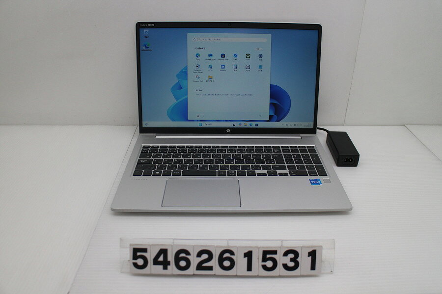 hp ProBook 450 G8 Core i5 1135G7 2.4GHz/8GB/256GB(SSD)/15.6W/FWXGA(1366x768)/Win11【中古】【20260818】