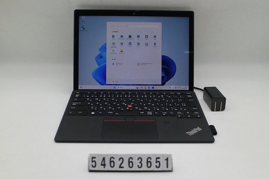 商品情報 No.546263651メーカーLenovo商品名 型番・型名ThinkPad X12 Detachable Gen1※20UVS2XQ00仕様■基本スペック　・CPU：Corei5 1130G7 1.1GHz(4コア8スレッド)　・メモリ：16384MB(変更不可)　・HDD：256GB(SSD)　・VGA：オンボード　・DRIVE：なし　・モニター：12.3インチワイドFHD(1920x1280) タッチパネルグレア液晶　・その他機能：無線LAN Bluetooth USB3.0 Webカメラ 指紋認証 顔認証 USB(Type-C) バックライト付キーボード　・リカバリ：11 Pro 64bitリカバリ済(OS導入済)状態・動作状況■動作：中古動作品 ※液晶パネル面：確認した限りキーボード痕あり ※液晶表示：確認した限り目立つ表示不良なし ※バッテリ状態：充電駆動可能 ※バッテリは保証対象外となります。外観■汚れ　・外装汚れ若干有り。■シール痕　・若干あり。■傷　・外装に使用に差し支えない擦り傷がございます。■その他　・中古品のため使用に差し支えない傷、汚れがある場合がございます。　・本体内外装は清掃しておりますが、多少の汚れが残っている可能性がございます。　・天板擦り傷 摩耗 パームレスト摩耗 タッチパッド摩耗 背面擦り傷 底面擦り傷あり　・キーボード特記事項：摩耗あり附属品■付属品(下記に記載の物以外は付属いたしません。また、写真に掲載の無い物は付属いたしません)　・ACアダプター対応情報-備考　・11 Pro 64bitリカバリ済(OS導入済)※リカバリ完了しておりますので、お届け後すぐにご利用頂けます。ご注意　・掲載中の商品について、一部の在庫は各地方のPCコンフル店頭でも展示、販売しています。　・搭載されたSSDやバッテリー等に関して、お問い合わせによる追加の状態確認(健康状態や残量等)は誠に申し訳ありませんが対応いたしておりません。　・店頭で展示している関係上、ごく稀に展示中の破損や付属品の欠損等が発生する場合がございます。その際には、当店よりお客さまにご連絡させていただきます。　・その場合、代替品をご提案させていただきます。ご提案商品がご注文者様の要件に添いません場合はキャンセル対応させて頂きます。　・PCコンフルの在庫に関しましては、同時発送およびサイズによりますが同梱発送を対応させて頂けます。但し在庫が複数拠点の場合、対応がかないません。