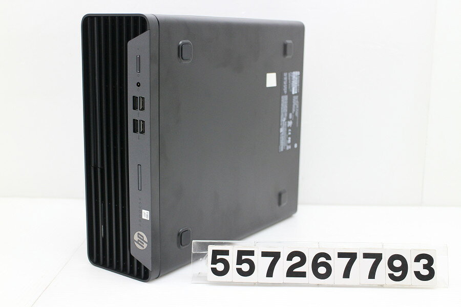 商品情報 No.557267793メーカーhp商品名 型番・型名ProDesk 400 G7 SFF※9DF60AV仕様■基本スペック　・CPU：Corei5 10500 3.1GHz(6コア12スレッド)　・メモリ：16384MB(8GB×2枚(空きスロットなし))　・HDD：256GB(SSD)　・VGA：オンボード　・DRIVE：DVDマルチ　・その他機能：USB3.0 HDMI DisplayPort 内蔵スピーカー　・リカバリ：11 Pro 64bitリカバリ済(OS導入済)状態・動作状況■動作：中古動作品外観■汚れ　・外装汚れ若干有り。■シール痕　・若干あり。■傷　・外装に使用に差し支えない擦り傷がございます。■その他　・中古品のため使用に差し支えない傷、汚れがある場合がございます。　・本体内外装は清掃しておりますが、多少の汚れが残っている可能性がございます。　・擦り傷あり附属品■付属品(下記に記載の物以外は付属いたしません。また、写真に掲載の無い物は付属いたしません)　・電源ケーブル(3ピン)対応情報-備考　・11 Pro 64bitリカバリ済(OS導入済)※リカバリ完了しておりますので、お届け後すぐにご利用頂けます。ご注意　・掲載中の商品について、一部の在庫は各地方のPCコンフル店頭でも展示、販売しています。　・搭載されたSSDやバッテリー等に関して、お問い合わせによる追加の状態確認(健康状態や残量等)は誠に申し訳ありませんが対応いたしておりません。　・店頭で展示している関係上、ごく稀に展示中の破損や付属品の欠損等が発生する場合がございます。その際には、当店よりお客さまにご連絡させていただきます。　・その場合、代替品をご提案させていただきます。ご提案商品がご注文者様の要件に添いません場合はキャンセル対応させて頂きます。　・PCコンフルの在庫に関しましては、同時発送およびサイズによりますが同梱発送を対応させて頂けます。但し在庫が複数拠点の場合、対応がかないません。