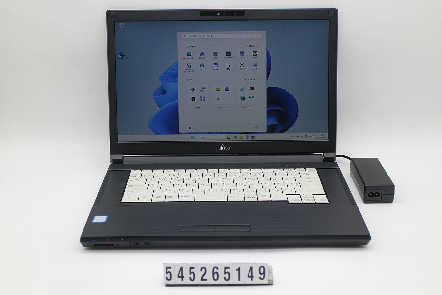 商品情報 No.545265149メーカー富士通商品名 型番・型名LIFEBOOK A749/A※FMVA61004仕様■基本スペック　・CPU：Corei5 8365U 1.6GHz(4コア8スレッド)　・メモリ：8192MB(4GB×2枚(空きスロットなし))　・HDD：128GB(SSD)　・VGA：オンボード　・DRIVE：DVD-ROM　・モニター：15.6インチワイドFHD(1920x1080)　・その他機能：無線LAN Bluetooth SDスロット USB3.0 HDMI Webカメラ 顔認証　・リカバリ：11 Pro 64bitリカバリ済(OS導入済)状態・動作状況■動作：中古動作品 ※液晶パネル面：確認した限り目立つ傷なし ※液晶表示：確認した限り目立つ表示不良なし ※バッテリ状態：充電駆動可能 ※バッテリは保証対象外となります。外観■汚れ　・外装汚れ若干有り。■シール痕　・若干あり。■傷　・外装に使用に差し支えない擦り傷がございます。■その他　・中古品のため使用に差し支えない傷、汚れがある場合がございます。　・本体内外装は清掃しておりますが、多少の汚れが残っている可能性がございます。　・天板摩耗あり　・キーボード特記事項：摩耗あり附属品■付属品(下記に記載の物以外は付属いたしません。また、写真に掲載の無い物は付属いたしません)　・ACアダプター対応情報-備考　・11 Pro 64bitリカバリ済(OS導入済)※リカバリ完了しておりますので、お届け後すぐにご利用頂けます。ご注意　・掲載中の商品について、一部の在庫は各地方のPCコンフル店頭でも展示、販売しています。　・搭載されたSSDやバッテリー等に関して、お問い合わせによる追加の状態確認(健康状態や残量等)は誠に申し訳ありませんが対応いたしておりません。　・店頭で展示している関係上、ごく稀に展示中の破損や付属品の欠損等が発生する場合がございます。その際には、当店よりお客さまにご連絡させていただきます。　・その場合、代替品をご提案させていただきます。ご提案商品がご注文者様の要件に添いません場合はキャンセル対応させて頂きます。　・PCコンフルの在庫に関しましては、同時発送およびサイズによりますが同梱発送を対応させて頂けます。但し在庫が複数拠点の場合、対応がかないません。