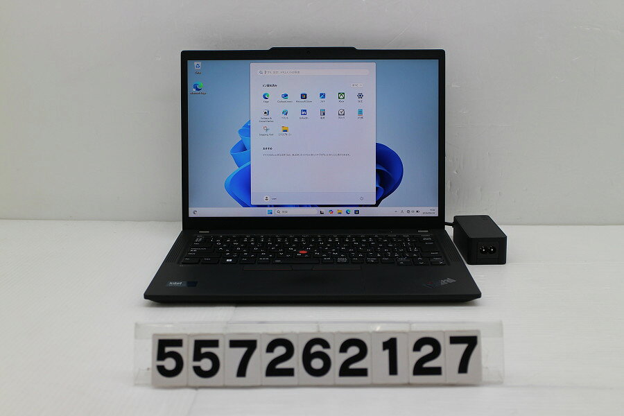 商品情報 No.557262127メーカーLenovo商品名 型番・型名ThinkPad X13 Gen5※21LVS1DC00仕様■基本スペック　・CPU：Core Ultra5 135U 1.6GHz(12コア14スレッド)　・メモリ：16384MB(変更不可)　・HDD：256GB(SSD)　・VGA：オンボード　・DRIVE：なし　・モニター：13.3インチワイドWUXGA(1920x1200)　・その他機能：無線LAN Bluetooth USB3.0 HDMI Webカメラ 指紋認証リーダー付電源ボタン 顔認証 USB(Type-C) バックライト付キーボード SIMスロット　・リカバリ：11 Pro 64bitリカバリ済(OS導入済)状態・動作状況■動作：中古動作品 ※液晶パネル面：確認した限り目立つ傷なし ※液晶表示：確認した限り目立つ表示不良なし ※バッテリ状態：充電駆動可能 ※バッテリは保証対象外となります。外観■汚れ　・外装汚れ若干有り。■シール痕　・若干あり。■傷　・外装に使用に差し支えない擦り傷がございます。■その他　・中古品のため使用に差し支えない傷、汚れがある場合がございます。　・本体内外装は清掃しておりますが、多少の汚れが残っている可能性がございます。　・天板擦り傷 摩耗 パームレスト及びタッチパッド若干摩耗あり　・キーボード特記事項：若干摩耗あり附属品■付属品(下記に記載の物以外は付属いたしません。また、写真に掲載の無い物は付属いたしません)　・ACアダプター対応情報-備考　・11 Pro 64bitリカバリ済(OS導入済)※リカバリ完了しておりますので、お届け後すぐにご利用頂けます。ご注意　・掲載中の商品について、一部の在庫は各地方のPCコンフル店頭でも展示、販売しています。　・搭載されたSSDやバッテリー等に関して、お問い合わせによる追加の状態確認(健康状態や残量等)は誠に申し訳ありませんが対応いたしておりません。　・店頭で展示している関係上、ごく稀に展示中の破損や付属品の欠損等が発生する場合がございます。その際には、当店よりお客さまにご連絡させていただきます。　・その場合、代替品をご提案させていただきます。ご提案商品がご注文者様の要件に添いません場合はキャンセル対応させて頂きます。　・PCコンフルの在庫に関しましては、同時発送およびサイズによりますが同梱発送を対応させて頂けます。但し在庫が複数拠点の場合、対応がかないません。