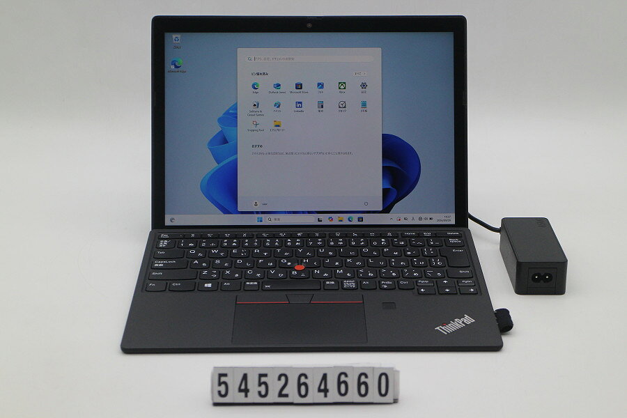商品情報 No.545264660メーカーLenovo商品名 型番・型名ThinkPad X12 Detachable Gen1※20UVS2XQ00仕様■基本スペック　・CPU：Corei5 1130G7 1.1GHz(4コア8スレッド)　・メモリ：16384MB(変更不可)　・HDD：256GB(SSD)　・VGA：オンボード　・DRIVE：なし　・モニター：12.3インチWUXGA+(1920x1280) タッチパネルグレア液晶　・その他機能：無線LAN Bluetooth Webカメラ 指紋認証 顔認証 USB(Type-C) バックライト付キーボード SIMスロット　・リカバリ：11 Pro 64bitリカバリ済(OS導入済)状態・動作状況■動作：中古動作品 ※液晶パネル面：確認した限り目立つ傷なし ※液晶表示：確認した限り目立つ表示不良なし ※バッテリ状態：充電駆動可能 ※バッテリは保証対象外となります。外観■汚れ　・外装汚れ若干有り。■シール痕　・若干あり。■傷　・外装に使用に差し支えない擦り傷がございます。■その他　・中古品のため使用に差し支えない傷、汚れがある場合がございます。　・本体内外装は清掃しておりますが、多少の汚れが残っている可能性がございます。　・全体摩耗 背面シール痕 パームレスト摩耗 タッチパッドテカリあり　・キーボード特記事項：若干摩耗あり附属品■付属品(下記に記載の物以外は付属いたしません。また、写真に掲載の無い物は付属いたしません)　・ACアダプター タイプカバー対応情報-備考　・11 Pro 64bitリカバリ済(OS導入済)※リカバリ完了しておりますので、お届け後すぐにご利用頂けます。ご注意　・掲載中の商品について、一部の在庫は各地方のPCコンフル店頭でも展示、販売しています。　・搭載されたSSDやバッテリー等に関して、お問い合わせによる追加の状態確認(健康状態や残量等)は誠に申し訳ありませんが対応いたしておりません。　・店頭で展示している関係上、ごく稀に展示中の破損や付属品の欠損等が発生する場合がございます。その際には、当店よりお客さまにご連絡させていただきます。　・その場合、代替品をご提案させていただきます。ご提案商品がご注文者様の要件に添いません場合はキャンセル対応させて頂きます。　・PCコンフルの在庫に関しましては、同時発送およびサイズによりますが同梱発送を対応させて頂けます。但し在庫が複数拠点の場合、対応がかないません。