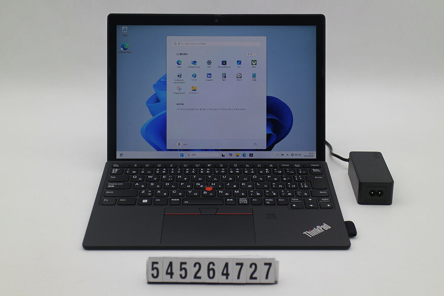 商品情報 No.545264727メーカーLenovo商品名 型番・型名ThinkPad X12 Detachable Gen1※20UVS2XQ00仕様■基本スペック　・CPU：Corei5 1130G7 1.1GHz(4コア8スレッド)　・メモリ：16384MB(変更不可)　・HDD：256GB(SSD)　・VGA：オンボード　・DRIVE：なし　・モニター：12.3インチWUXGA+(1920x1280) タッチパネルグレア液晶　・その他機能：無線LAN Bluetooth Webカメラ 指紋認証 顔認証 USB(Type-C) バックライト付キーボード SIMスロット　・リカバリ：11 Pro 64bitリカバリ済(OS導入済)状態・動作状況■動作：中古動作品 ※液晶パネル面：確認した限り若干傷あり ※液晶表示：確認した限り目立つ表示不良なし ※バッテリ状態：充電駆動可能 ※バッテリは保証対象外となります。外観■汚れ　・外装汚れ若干有り。■シール痕　・若干あり。■傷　・外装に使用に差し支えない擦り傷がございます。■その他　・中古品のため使用に差し支えない傷、汚れがある場合がございます。　・本体内外装は清掃しておりますが、多少の汚れが残っている可能性がございます。　・全体摩耗 背面シール痕あり　・キーボード特記事項：特記事項なし附属品■付属品(下記に記載の物以外は付属いたしません。また、写真に掲載の無い物は付属いたしません)　・ACアダプター タイプカバー対応情報-備考　・11 Pro 64bitリカバリ済(OS導入済)※リカバリ完了しておりますので、お届け後すぐにご利用頂けます。ご注意　・掲載中の商品について、一部の在庫は各地方のPCコンフル店頭でも展示、販売しています。　・搭載されたSSDやバッテリー等に関して、お問い合わせによる追加の状態確認(健康状態や残量等)は誠に申し訳ありませんが対応いたしておりません。　・店頭で展示している関係上、ごく稀に展示中の破損や付属品の欠損等が発生する場合がございます。その際には、当店よりお客さまにご連絡させていただきます。　・その場合、代替品をご提案させていただきます。ご提案商品がご注文者様の要件に添いません場合はキャンセル対応させて頂きます。　・PCコンフルの在庫に関しましては、同時発送およびサイズによりますが同梱発送を対応させて頂けます。但し在庫が複数拠点の場合、対応がかないません。