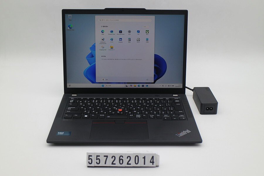 Lenovo ThinkPad X13 Gen5 Core Ultra5 135U 1.6GHz/16GB/256GB(SSD)/13.3W/WUXGA(1920x1200)/Win11【中古】【20260916】