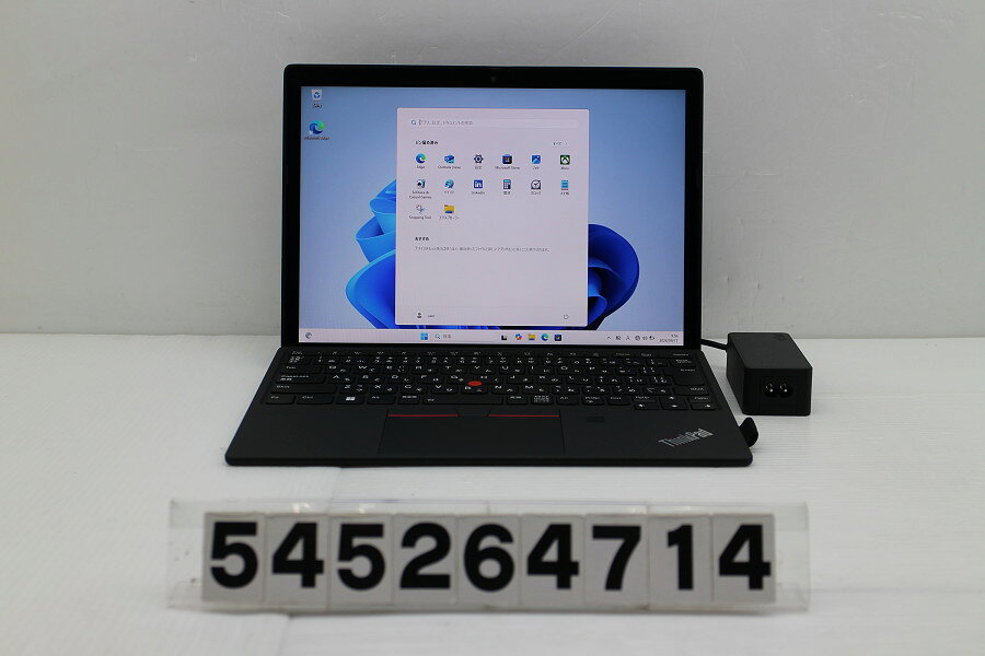 商品情報 No.545264714メーカーLenovo商品名 型番・型名ThinkPad X12 Detachable Gen1※20UVS2XQ00仕様■基本スペック　・CPU：Corei5 1130G7 1.1GHz(4コア8スレッド)　・メモリ：16384MB(変更不可)　・HDD：256GB(SSD)　・VGA：オンボード　・DRIVE：なし　・モニター：12.3インチWUXGA+(1920x1280) タッチパネルグレア液晶　・その他機能：無線LAN Bluetooth Webカメラ 指紋認証 顔認証 USB(Type-C) バックライト付キーボード SIMスロット　・リカバリ：11 Pro 64bitリカバリ済(OS導入済)状態・動作状況■動作：中古動作品 ※液晶パネル面：確認した限り若干傷あり ※液晶表示：確認した限り目立つ表示不良なし ※バッテリ状態：充電駆動可能 ※バッテリは保証対象外となります。外観■汚れ　・外装汚れ若干有り。■シール痕　・若干あり。■傷　・外装に使用に差し支えない擦り傷がございます。■その他　・中古品のため使用に差し支えない傷、汚れがある場合がございます。　・本体内外装は清掃しておりますが、多少の汚れが残っている可能性がございます。　・全体摩耗 背面擦り傷あり　・キーボード特記事項：特記事項なし附属品■付属品(下記に記載の物以外は付属いたしません。また、写真に掲載の無い物は付属いたしません)　・ACアダプター タイプカバー対応情報-備考　・11 Pro 64bitリカバリ済(OS導入済)※リカバリ完了しておりますので、お届け後すぐにご利用頂けます。ご注意　・掲載中の商品について、一部の在庫は各地方のPCコンフル店頭でも展示、販売しています。　・搭載されたSSDやバッテリー等に関して、お問い合わせによる追加の状態確認(健康状態や残量等)は誠に申し訳ありませんが対応いたしておりません。　・店頭で展示している関係上、ごく稀に展示中の破損や付属品の欠損等が発生する場合がございます。その際には、当店よりお客さまにご連絡させていただきます。　・その場合、代替品をご提案させていただきます。ご提案商品がご注文者様の要件に添いません場合はキャンセル対応させて頂きます。　・PCコンフルの在庫に関しましては、同時発送およびサイズによりますが同梱発送を対応させて頂けます。但し在庫が複数拠点の場合、対応がかないません。
