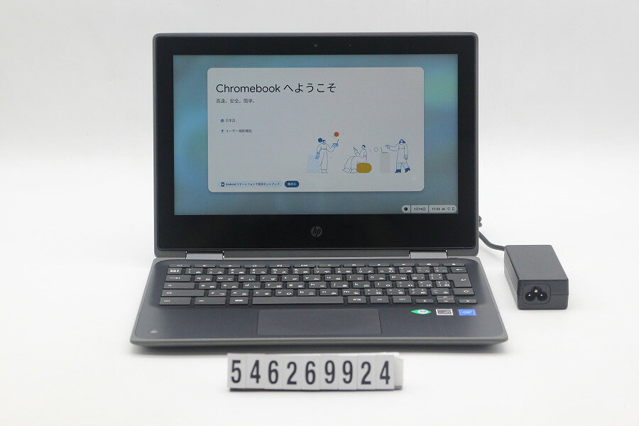 hp Chromebook x360 11 G3 EE Celeron N4020 1.1GHz/4GB/32GB/11.6W/FWXGA(1366x768)/Chrome OS【中古】【20260918】