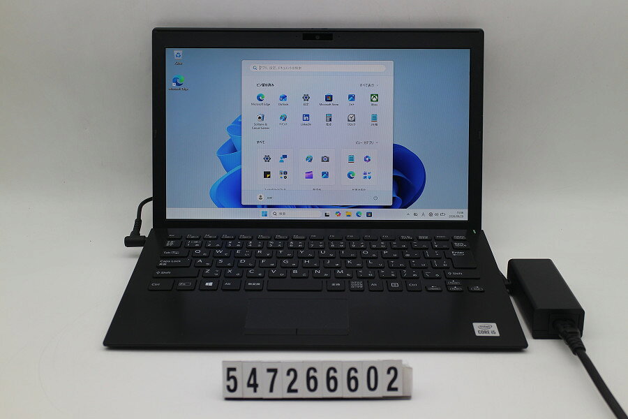商品情報 No.547266602メーカーVAIO商品名 型番・型名VJPG13C12N仕様■基本スペック　・CPU：Corei5 1035G1 1GHz(4コア8スレッド)　・メモリ：8192MB(変更不可)　・HDD：128GB(SSD)　・VGA：オンボード　・DRIVE：なし　・モニター：13.3インチワイドFHD(1920x1080)　・その他機能：無線LAN Bluetooth SDスロット USB3.0 HDMI Webカメラ 顔認証 USB(Type-C) バックライト付キーボード SIMスロット　・リカバリ：11 Pro 64bitリカバリ済(OS導入済)状態・動作状況■動作：中古動作品 ※液晶パネル面：確認した限り目立つ傷なし ※液晶表示：確認した限り目立つ表示不良なし ※バッテリ状態：充電駆動可能 ※バッテリは保証対象外となります。外観■汚れ　・外装汚れ若干有り。■シール痕　・若干あり。■傷　・外装に使用に差し支えない擦り傷がございます。■その他　・中古品のため使用に差し支えない傷、汚れがある場合がございます。　・本体内外装は清掃しておりますが、多少の汚れが残っている可能性がございます。　・天板摩耗 パームレスト摩耗 底面摩耗 シール痕 背面摩耗 内観摩耗あり　・キーボード特記事項：摩耗あり附属品■付属品(下記に記載の物以外は付属いたしません。また、写真に掲載の無い物は付属いたしません)　・ACアダプター対応情報-備考　・11 Pro 64bitリカバリ済(OS導入済)※リカバリ完了しておりますので、お届け後すぐにご利用頂けます。　・WWAN、SIMスロットは動作未確認、保証対象外ですご注意　・掲載中の商品について、一部の在庫は各地方のPCコンフル店頭でも展示、販売しています。　・搭載されたSSDやバッテリー等に関して、お問い合わせによる追加の状態確認(健康状態や残量等)は誠に申し訳ありませんが対応いたしておりません。　・店頭で展示している関係上、ごく稀に展示中の破損や付属品の欠損等が発生する場合がございます。その際には、当店よりお客さまにご連絡させていただきます。　・その場合、代替品をご提案させていただきます。ご提案商品がご注文者様の要件に添いません場合はキャンセル対応させて頂きます。　・PCコンフルの在庫に関しましては、同時発送およびサイズによりますが同梱発送を対応させて頂けます。但し在庫が複数拠点の場合、対応がかないません。