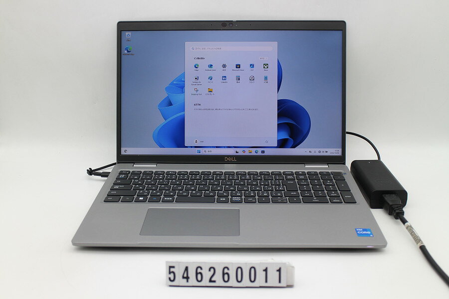 商品情報 No.546260011メーカーDELL商品名 型番・型名Latitude 5530仕様■基本スペック　・CPU：Corei5 1245U 1.6GHz(10コア12スレッド)　・メモリ：8192MB(8GB×1枚(空きスロット×1))　・HDD：256GB(SSD)　・VGA：オンボード　・DRIVE：なし　・モニター：15.6インチワイドFHD(1920x1080) タッチパネル　・その他機能：無線LAN Bluetooth USB3.0 HDMI Webカメラ 指紋認証リーダー付電源ボタン 顔認証 microSDスロット USB(Type-C) バックライト&テンキー付キーボード　・リカバリ：11 Pro 64bitリカバリ済(OS導入済)状態・動作状況■動作：中古動作品 ※液晶パネル面：確認した限り目立つ傷なし ※液晶表示：確認した限り目立つ表示不良なし ※バッテリ状態：充電駆動可能 ※バッテリは保証対象外となります。外観■汚れ　・外装汚れ若干有り。■シール痕　・若干あり。■傷　・外装に使用に差し支えない擦り傷がございます。■その他　・中古品のため使用に差し支えない傷、汚れがある場合がございます。　・本体内外装は清掃しておりますが、多少の汚れが残っている可能性がございます。　・全体摩耗 天板擦り傷 パームレスト摩耗 シール痕あり　・キーボード特記事項：特記事項なし附属品■付属品(下記に記載の物以外は付属いたしません。また、写真に掲載の無い物は付属いたしません)　・ACアダプター対応情報-備考　・11 Pro 64bitリカバリ済(OS導入済)※リカバリ完了しておりますので、お届け後すぐにご利用頂けます。ご注意　・掲載中の商品について、一部の在庫は各地方のPCコンフル店頭でも展示、販売しています。　・搭載されたSSDやバッテリー等に関して、お問い合わせによる追加の状態確認(健康状態や残量等)は誠に申し訳ありませんが対応いたしておりません。　・店頭で展示している関係上、ごく稀に展示中の破損や付属品の欠損等が発生する場合がございます。その際には、当店よりお客さまにご連絡させていただきます。　・その場合、代替品をご提案させていただきます。ご提案商品がご注文者様の要件に添いません場合はキャンセル対応させて頂きます。　・PCコンフルの在庫に関しましては、同時発送およびサイズによりますが同梱発送を対応させて頂けます。但し在庫が複数拠点の場合、対応がかないません。