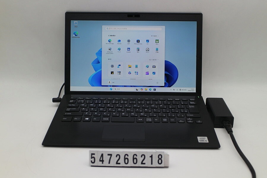 商品情報 No.547266218メーカーVAIO商品名 型番・型名VJPG13C12N仕様■基本スペック　・CPU：Corei5 1035G1 1GHz(4コア8スレッド)　・メモリ：8192MB(変更不可)　・HDD：128GB(SSD)　・VGA：オンボード　・DRIVE：なし　・モニター：13.3インチワイドFHD(1920x1080)　・その他機能：無線LAN Bluetooth SDスロット USB3.0 HDMI Webカメラ 顔認証 USB(Type-C) バックライト付キーボード SIMスロット　・リカバリ：11 Pro 64bitリカバリ済(OS導入済)状態・動作状況■動作：中古動作品 ※液晶パネル面：確認した限りキーボード痕あり ※液晶表示：確認した限り目立つ表示不良なし ※バッテリ状態：充電駆動可能 ※バッテリは保証対象外となります。外観■汚れ　・外装汚れ若干有り。■シール痕　・若干あり。■傷　・外装に使用に差し支えない擦り傷がございます。■その他　・中古品のため使用に差し支えない傷、汚れがある場合がございます。　・本体内外装は清掃しておりますが、多少の汚れが残っている可能性がございます。　・天板摩耗 パームレスト摩耗 凹みあり　・キーボード特記事項：摩耗あり附属品■付属品(下記に記載の物以外は付属いたしません。また、写真に掲載の無い物は付属いたしません)　・ACアダプター対応情報-備考　・11 Pro 64bitリカバリ済(OS導入済)※リカバリ完了しておりますので、お届け後すぐにご利用頂けます。　・WWAN、SIMスロットは動作未確認、保証対象外ですご注意　・掲載中の商品について、一部の在庫は各地方のPCコンフル店頭でも展示、販売しています。　・搭載されたSSDやバッテリー等に関して、お問い合わせによる追加の状態確認(健康状態や残量等)は誠に申し訳ありませんが対応いたしておりません。　・店頭で展示している関係上、ごく稀に展示中の破損や付属品の欠損等が発生する場合がございます。その際には、当店よりお客さまにご連絡させていただきます。　・その場合、代替品をご提案させていただきます。ご提案商品がご注文者様の要件に添いません場合はキャンセル対応させて頂きます。　・PCコンフルの在庫に関しましては、同時発送およびサイズによりますが同梱発送を対応させて頂けます。但し在庫が複数拠点の場合、対応がかないません。