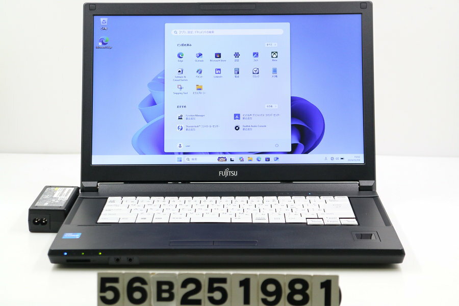 樂天商城 - 富士通 LIFEBOOK A7511/G Core i5 1145G7 2.6GHz/8GB/256GB(SSD)/DVD/15.6W/FWXGA(1366x768)/Win11【中古】【20260213】