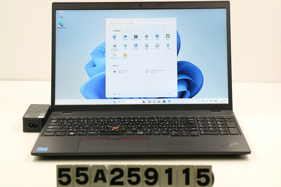 樂天商城 - Lenovo ThinkPad L15 Gen3 Core i5 1235U 1.3GHz/8GB/256GB(SSD)/15.6W/FHD(1920x1080)/Win11【中古】【20260226】