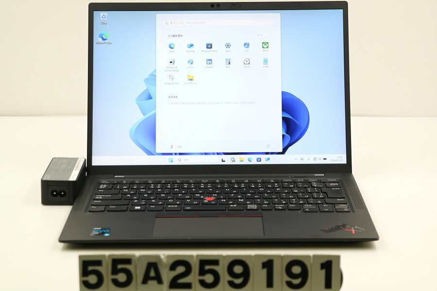 樂天商城 - Lenovo ThinKPad X1 Carbon 9th Gen Core i5 1135G7 2.4GHz/8GB/256GB(SSD)/14W/WUXGA(1920x1200)/Win11【中古】【20260226】