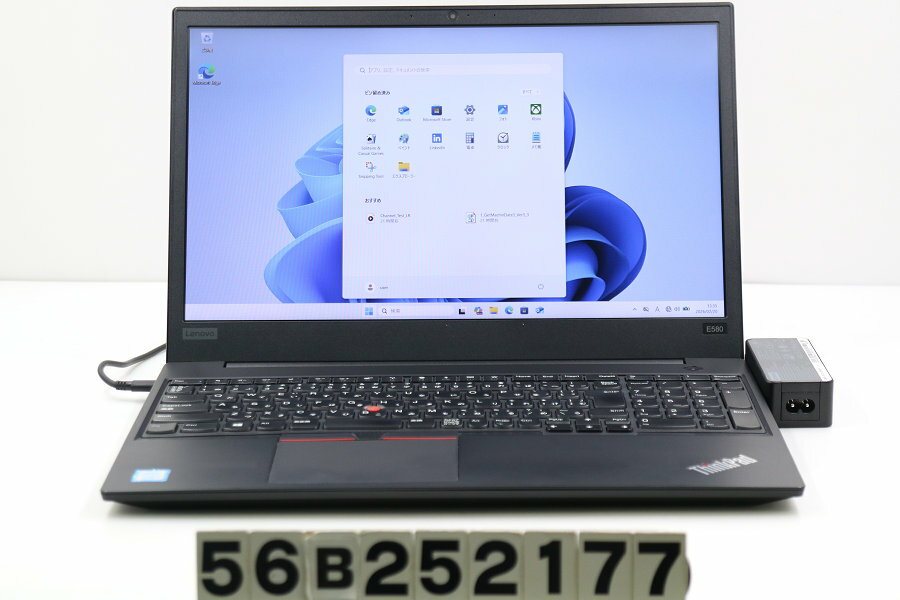 樂天商城 - Lenovo ThinkPad E580 Core i5 8250U 1.6GHz/8GB/256GB(SSD)/15.6W/FHD(1920x1080)/Win11【中古】【20260226】