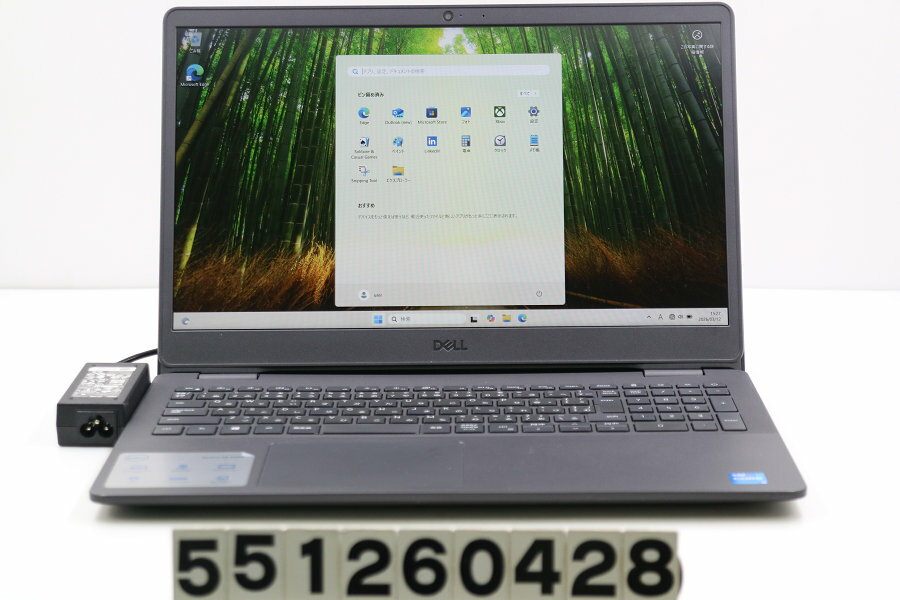 12 inches - DELL Vostro 3500 Core i5 1135G7 2.4GHz/8GB/256GB(SSD)/15.6W/FHD(1920x1080)/Win11【中古】【20260318】