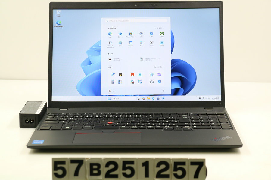 樂天商城 - Lenovo ThinkPad L15 Gen3 Core i5 1235U 1.3GHz/8GB/256GB(SSD)/15.6W/FHD(1920x1080)/Win11【中古】【20260318】