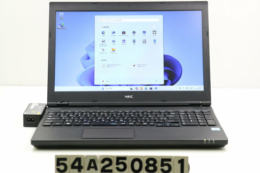 NEC PC-VKT16XZG3 Core i5 8250U 1.6GHz/8GB/256GB/DVD/15.6W/FWXGA(1366x768)/RS232C/Win11【中古】【20260206】