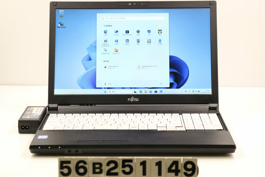 樂天商城 - 富士通 LIFEBOOK A579/B Core i3 8145U 2.1GHz/8GB/256GB(SSD)/DVD/15.6W/FWXGA(1366x768)/Win11【中古】【20260206】