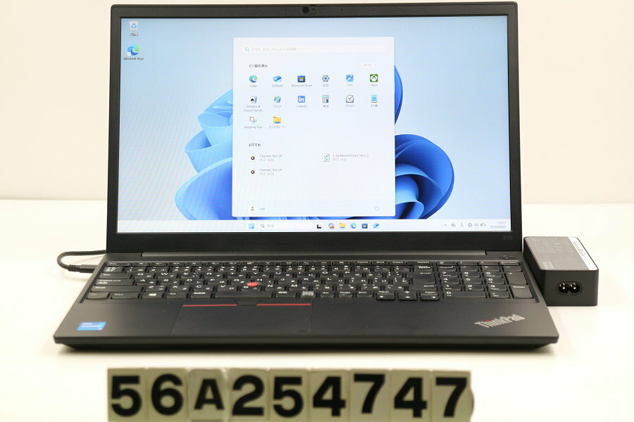 15 inches - Lenovo ThinkPad E15 Gen2 Core i5 1135G7 2.4GHz/8GB/256GB(SSD)/15.6W/FHD(1920x1080)/Win11【中古】【20260402】