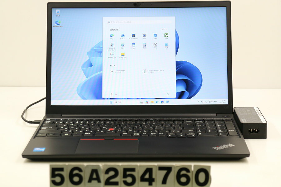 樂天商城 - Lenovo ThinkPad E15 Gen2 Core i5 1135G7 2.4GHz/8GB/256GB(SSD)/15.6W/FHD(1920x1080)/Win11【中古】【20260402】