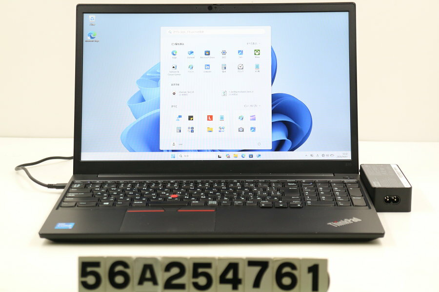 樂天商城 - Lenovo ThinkPad E15 Gen2 Core i5 1135G7 2.4GHz/8GB/256GB(SSD)/15.6W/FHD(1920x1080)/Win11【中古】【20260402】