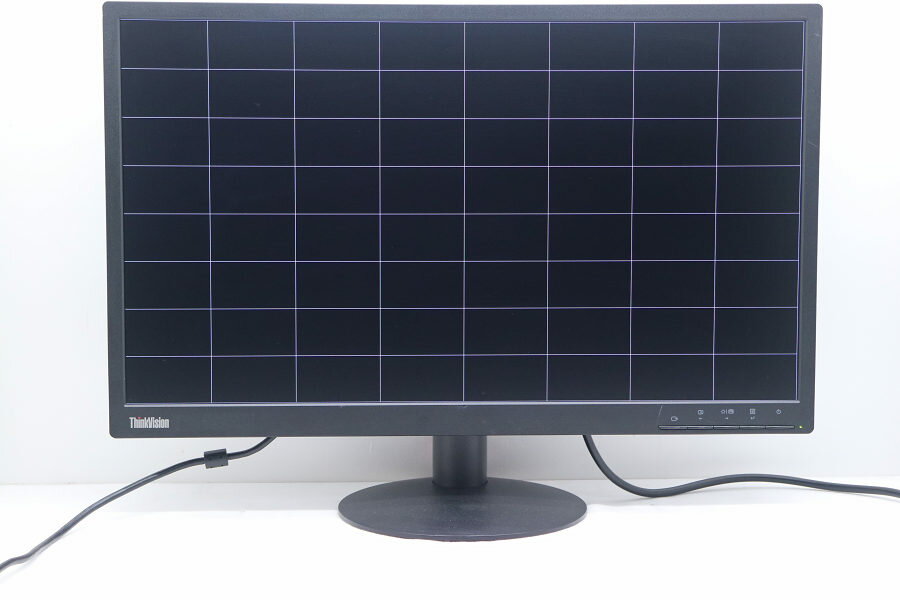 Lenovo ThinkVision E24-10 23.8インチワイド FHD(1920x1080)液晶モニター D-Sub×1/DisplayPort×1【中古】【20230418】