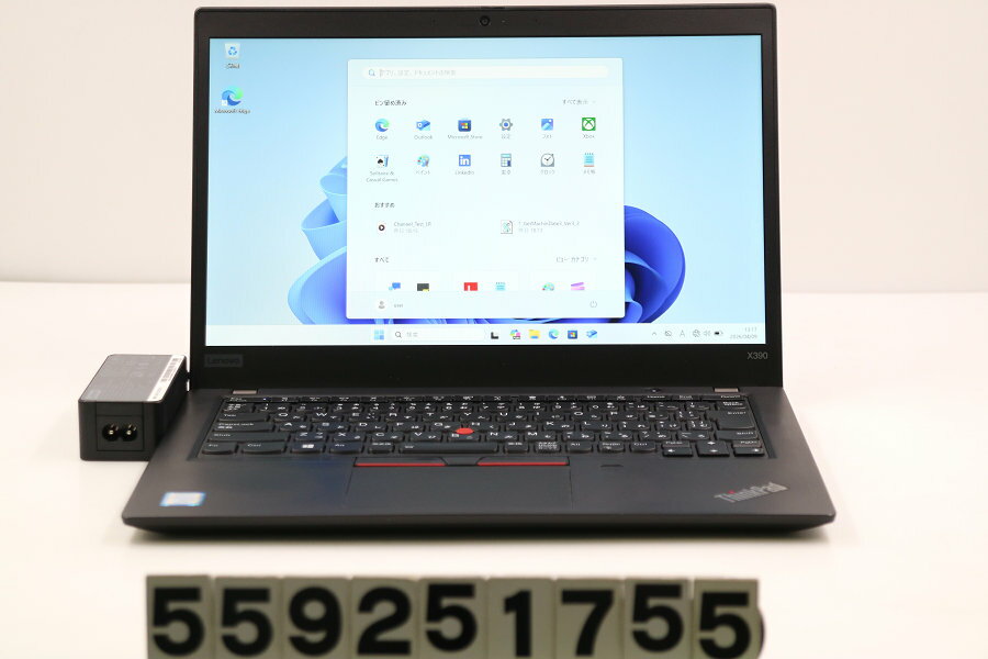 HITACHI - Lenovo ThinkPad X390 Core i5 8365U 1.6GHz/16GB/256GB(SSD)/13.3W/FHD(1920x1080)/Win11【中古】【20260410】