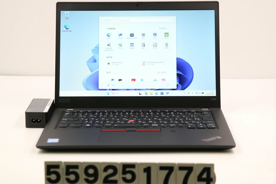 樂天商城 - Lenovo ThinkPad X390 Core i5 8365U 1.6GHz/16GB/256GB(SSD)/13.3W/FHD(1920x1080)/Win11【中古】【20260410】