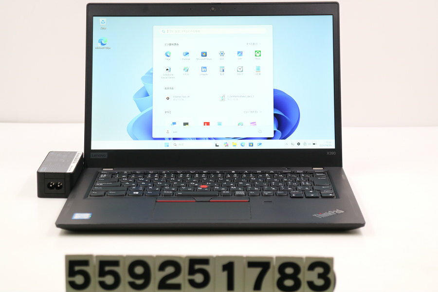 樂天商城 - Lenovo ThinkPad X390 Core i5 8365U 1.6GHz/16GB/256GB(SSD)/13.3W/FHD(1920x1080)/Win11【中古】【20260410】