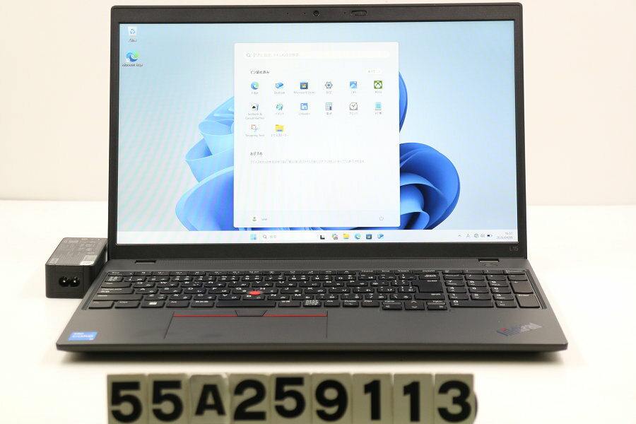 Apple - Lenovo ThinkPad L15 Gen3 Core i5 1235U 1.3GHz/8GB/256GB(SSD)/15.6W/FHD(1920x1080)/Win11【中古】【20260410】