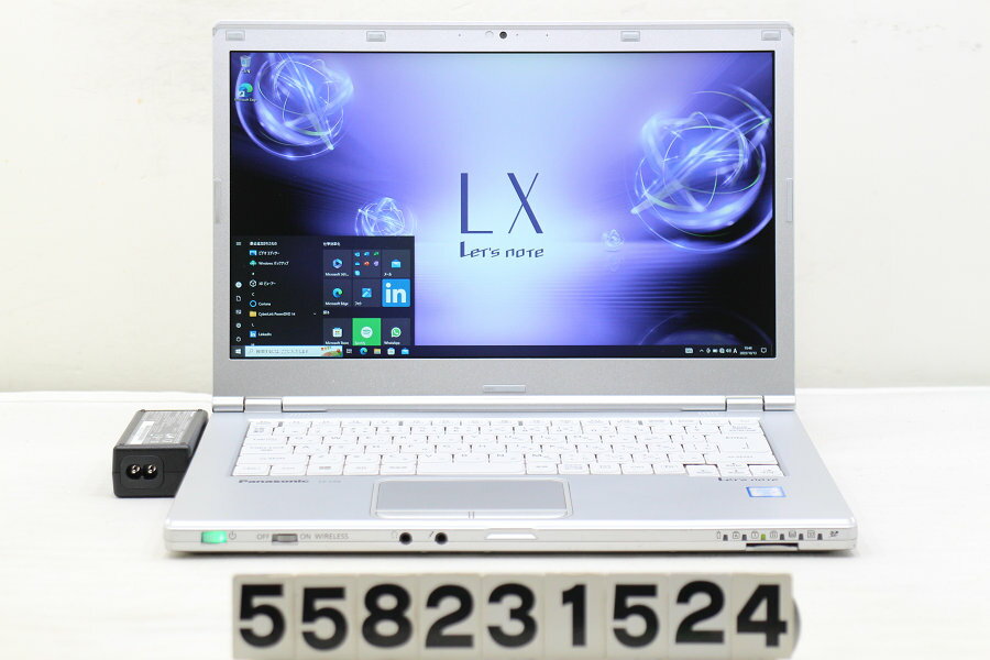 Panasonic CF-LX6RDGVS Core i5 7300U 2.6GHz/8GB/256GB(SSD)/Multi/14W/FHD(1920x1080)/Win10【中古】【20231017】
