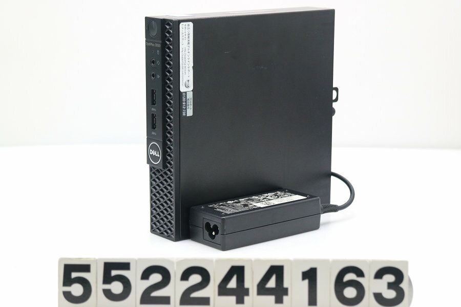 商品情報 No.552244163メーカーDELL商品名 型番・型名Optiplex 3050 Micro仕様■基本スペック　・CPU：Corei5 6500T 2.5GHz(4コア4スレッド)　・メモリ：8192MB(4GB×2枚(空きスロットなし))　・HDD：256GB(M.2 NVMe SSD)　・VGA：オンボード　・DRIVE：なし　・その他機能：無線LAN Bluetooth USB3.0 HDMI DisplayPort 内蔵スピーカー　・リカバリ：10 Pro 64bitリカバリ済(OS導入済)　・COA：10 Pro状態・動作状況■動作：中古動作品外観■汚れ　・外装汚れ若干有り。■シール痕　・若干あり。■傷　・外装に使用に差し支えない擦り傷がございます。■その他　・中古品のため使用に差し支えない傷、汚れがある場合がございます。　・本体内外装は清掃しておりますが、多少の汚れが残っている可能性がございます。　・擦り傷 シール痕あり附属品■付属品(下記にOfficeの表記が無い場合はインストールされておりません。また、記載の物以外は付属いたしません。)　・ACアダプター対応情報-備考　・10 Pro 64bitリカバリ済(OS導入済)※リカバリ完了しておりますので、お届け後すぐにご利用頂けます。　・SSDは新品を使用しています。ご注意　・PCコンフル店頭にも展示している関係上、ごく稀に展示中の破損や付属品の欠損等が発生する場合がございます。その際には、お店よりお客さまにご連絡させていただきます。　・その場合、代替品をご提案させていただきます。ご提案商品がご注文者様の要件に添いません場合はキャンセル対応させて頂きます。　・PCコンフルの在庫に関しましては、同時発送およびサイズによりますが同梱発送を対応させて頂けます。但し在庫が複数拠点の場合、同時発送がかないません。