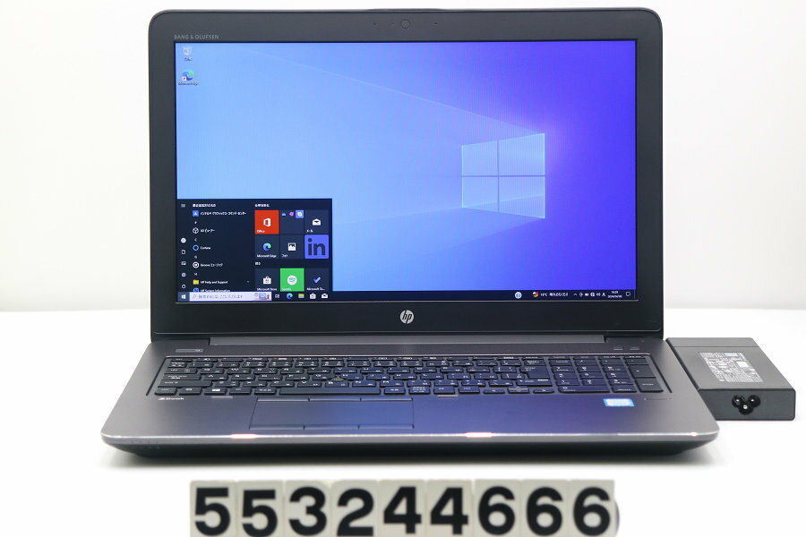 hp Zbook 15 G4 Core i7 7700HQ 2.8GHz/16GB/512GB(SSD)/15.6W/FHD(1920x1080)/Win10/Quadro M1200【中古】【20240409】